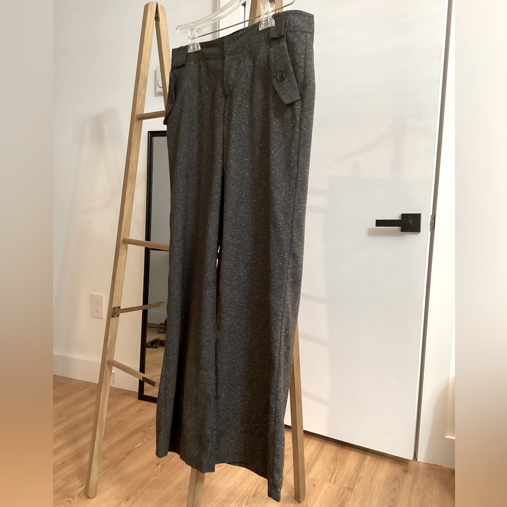 Tweed wide leg low rise pants by Buffalo-Vintage!